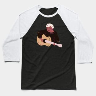 singer with guitar Baseball T-Shirt